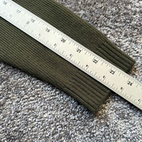 Mizzen+Main‎ Green Ribbed Pullover Mock Neck Button Sweater Men’s L Read - Picture 11 of 11